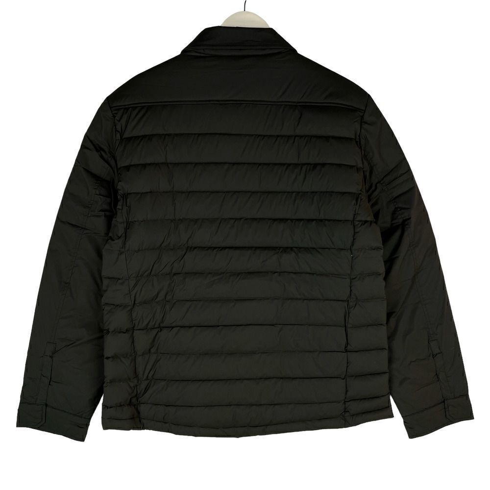 Dylan Gray Men Olive Green Shift Down Full-Zip Quilted Winter Puffer Jacket US L - Picture 3 of 13